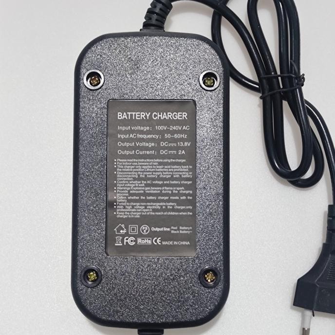 Silahkan Order] Charger Aki 12v 12 volt 20ah 20 ah Cas Baterai Sepeda Motor Listrik