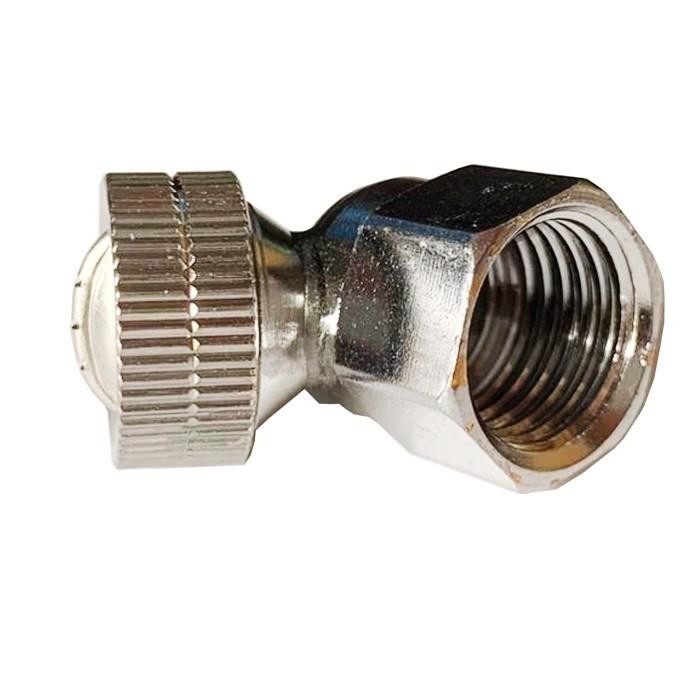 2Pcs Nozzle Sprayer Pertanian Kabut Kuningan Lubang 3 Nozzle Kabut Sprayer Nozzle Sprayer Bengkok