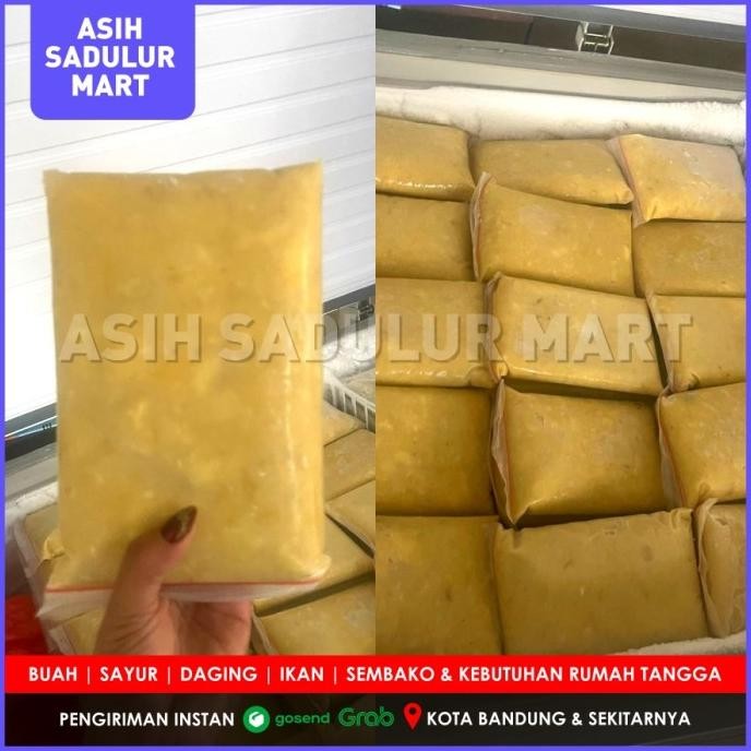 

Diskon! Daging Durian Montong Frozen 1kg Buah Beku Bandung