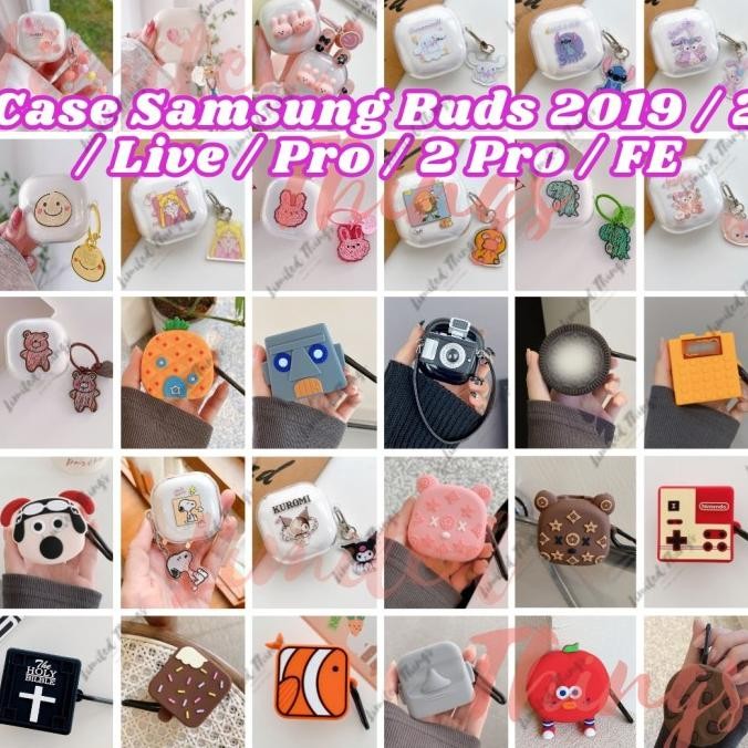 [HANYA SOFT CASE] Samsung Galaxy Buds Live Pro Pro 2 Buds 2 Case Love