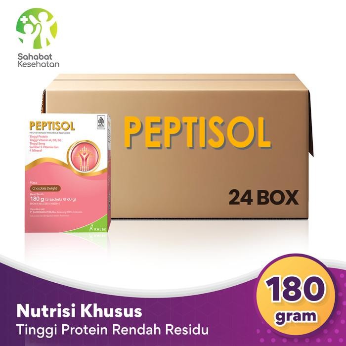 

Bundle 24 Box Peptisol - Nutrisi Tinggi Protein Rendah Residu