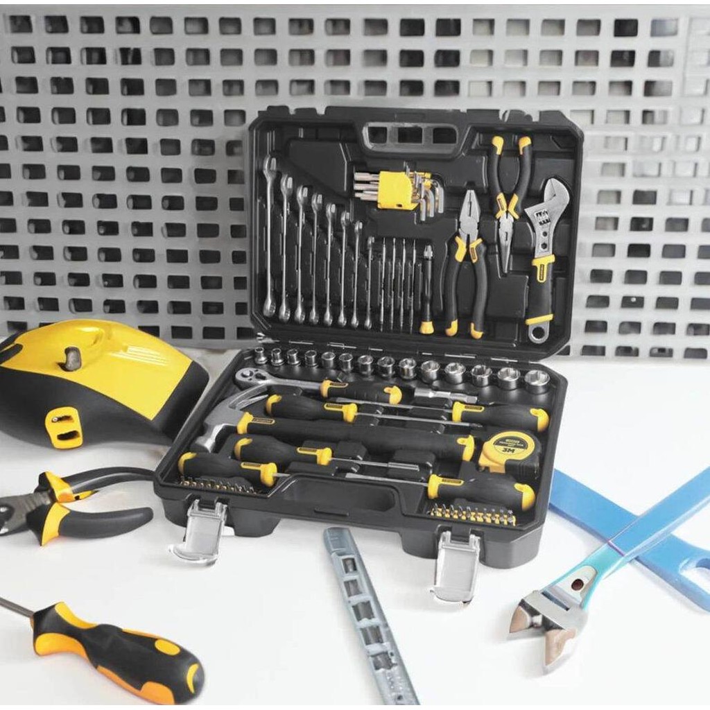 KRISBOW TOOL KIT SET 78 PCS KOTAK PERALATAN PERKAKAS MEKANIK
