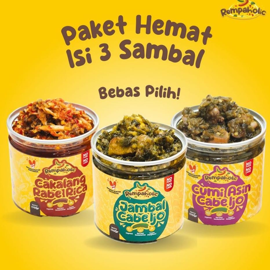 

Rempaholic Paet Hemat Ambal Ii 3 Beba Pilih Varian Ambal 170Gr