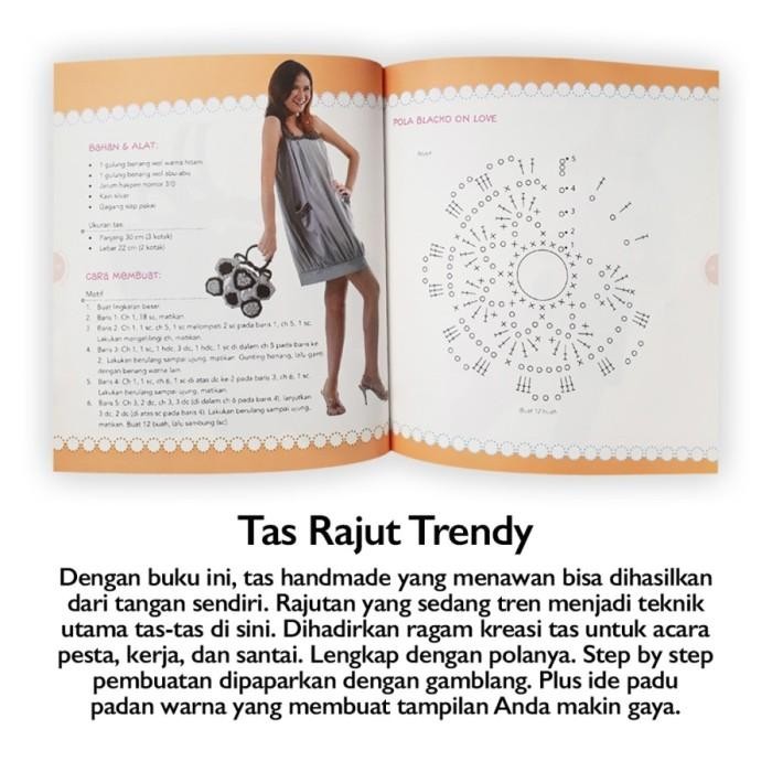 Buku Keterampilan Merajut Tas Rajut Trendy