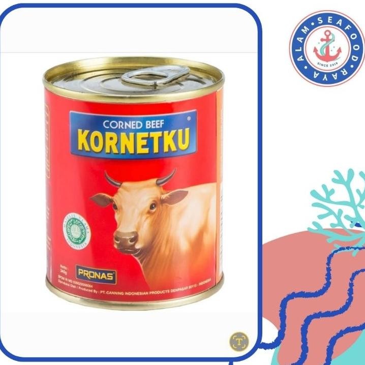 

Prona Ornet U Corned Beef Api 340G Aleng Bulat Daging Api Corned Cornet Orned Onred Daging Aleng