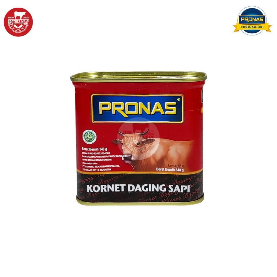 

Prona Corned Beef 340Gr Ornet Daging Api Aleng Halal