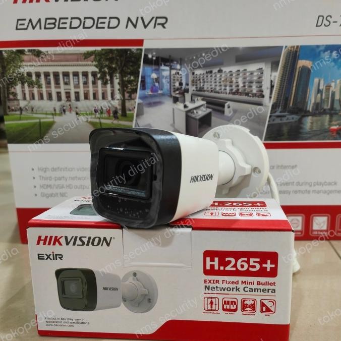 TERSEDIA Hikvision ipcam IP Camera 2MP outdoor POE