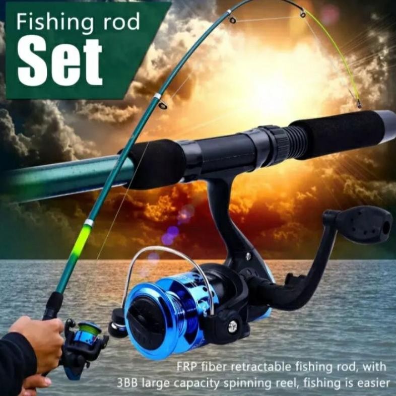 pancing set pancing full set lengkap alat pancing joran