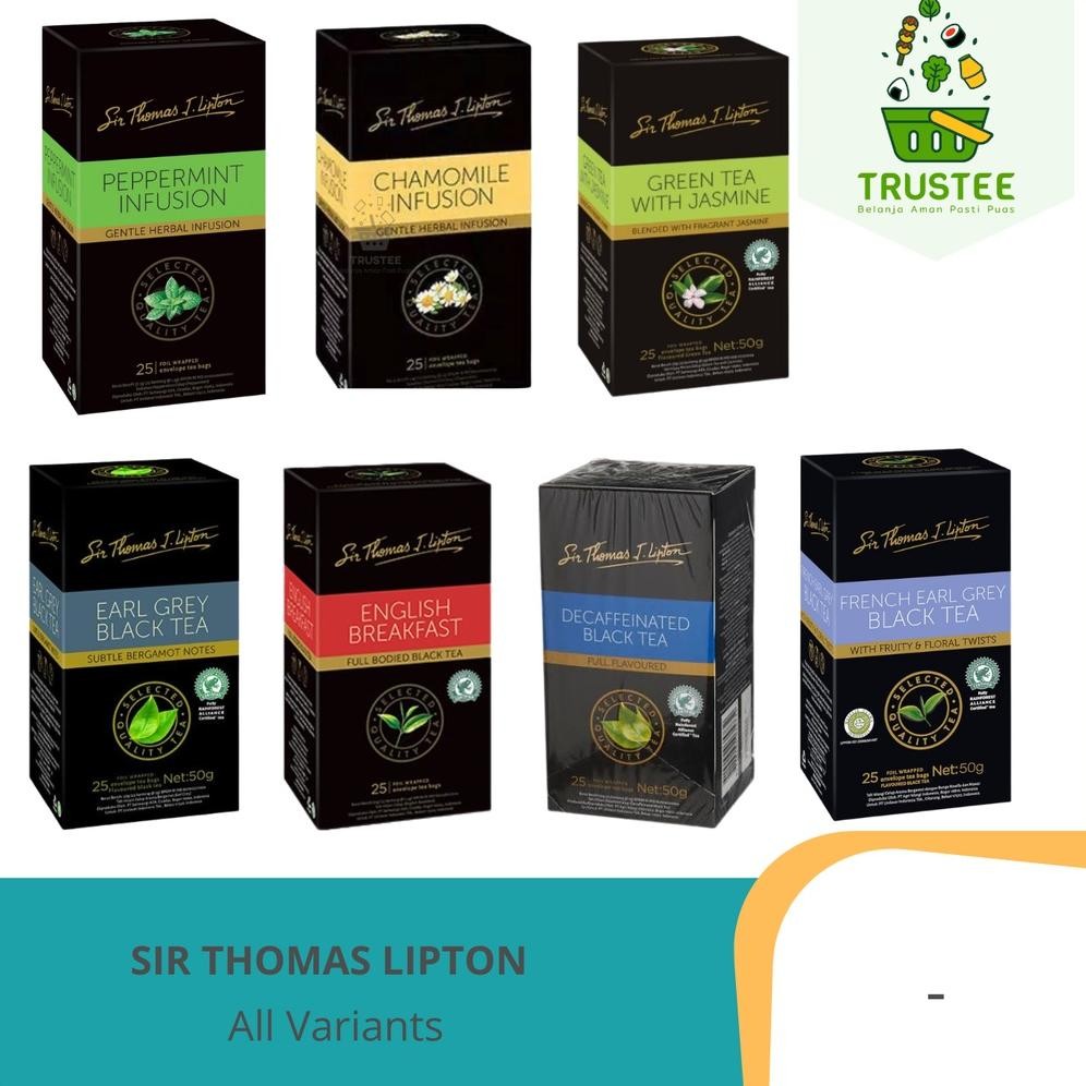 

At43 Un04 Teh LIPTON INFUSION Sir Thomas LIPTON Tea Detox Herbal 25bag Berkualitas Terlaris