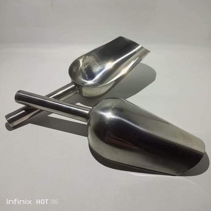 

Terlaris Serokan Es Batu Stainless/Sendok Sekop Tepung/Biji Kopi/Beras