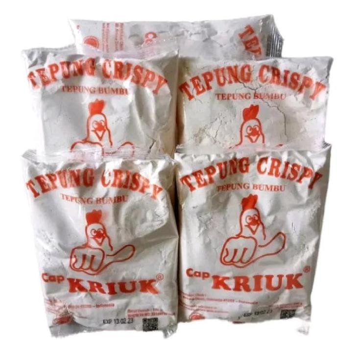 

Terlaris 5 Pacs Tepung Beras Cap Kriyuk Tepung Bumbu Tepung Kentucky