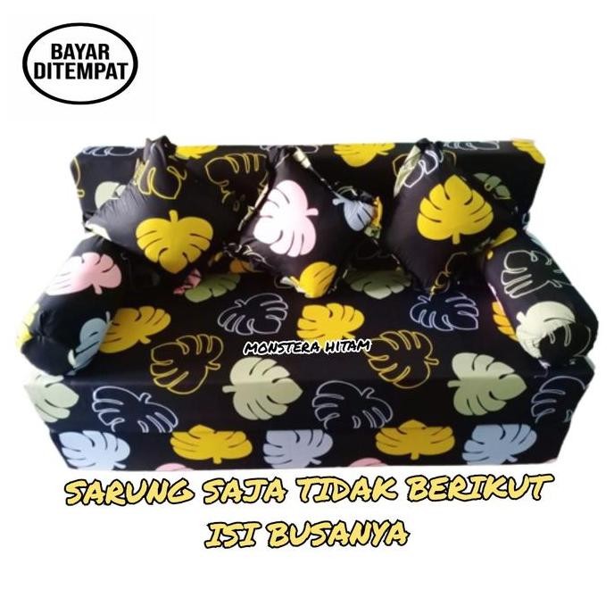 Sarung sofabed busa inoac/royal tebal 20 cm no 1 2 3 4 / seprai resleting kasur busa sofa bed all si