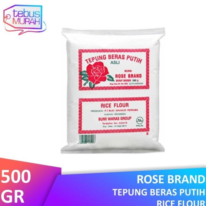 

Terlaris Rose Brand Tepung Beras 500Gr
