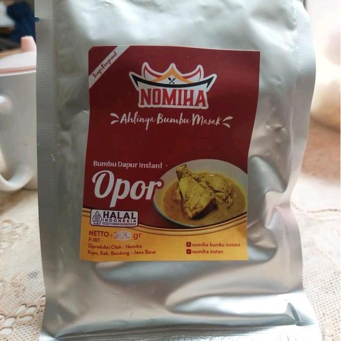 

Nomiha Bumbu Instan Masak Rendang Opor Gulai Cincang 250gr | Rempah | Masakan