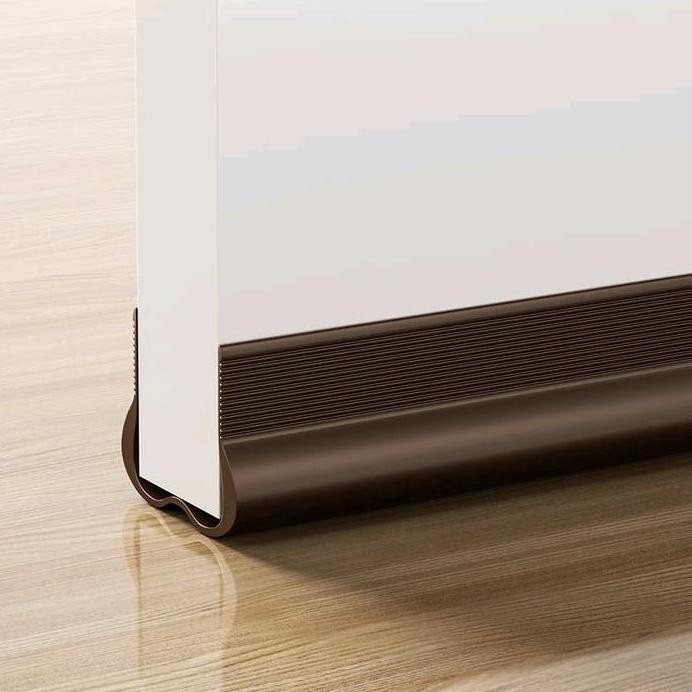 ready Silikon Anti Air Penutup Celah Bawah Pintu Waterproof Anti Kecoa Serangga Debu Udara / Silicon