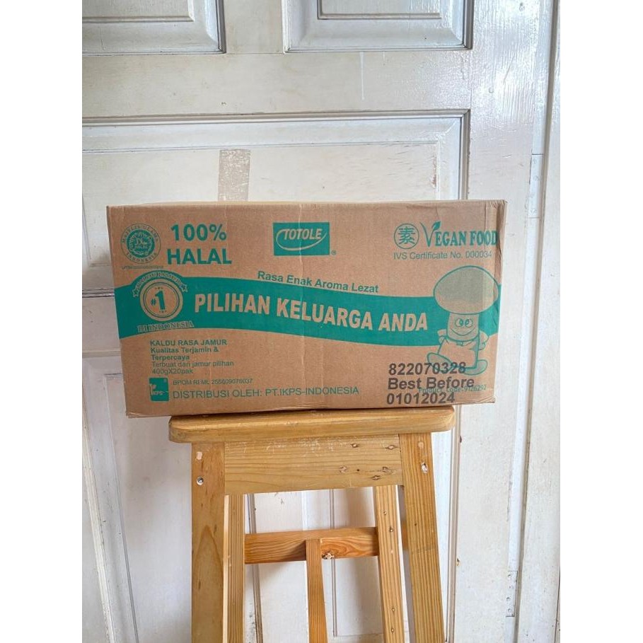 

Terbaru Totole Kaldu Jamur 1 Dus isi 20 (400 Gram)