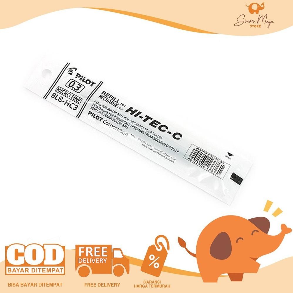 

QV21 hg-24 Pilot REFILL Isi Ulang Pulpen Ballpoint Hi Tec Hi-Tech 0.3mm Black HItam Refill Pen Pilot Berkualitas Terlaris