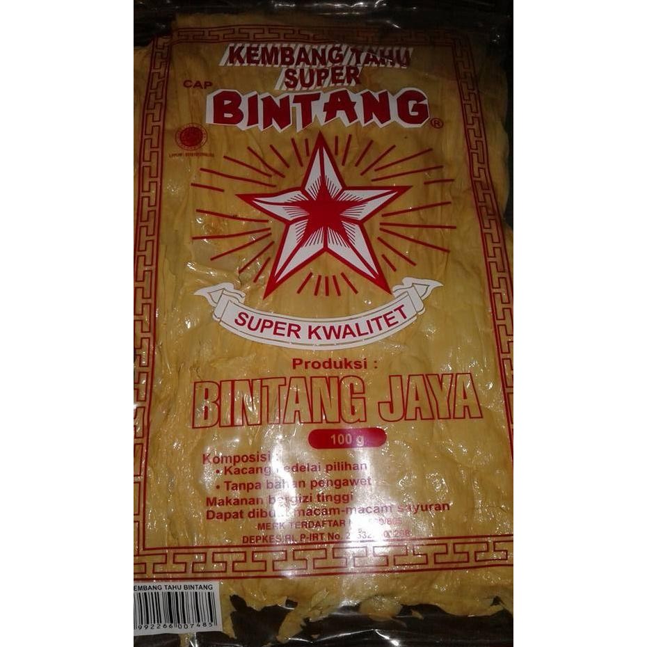 

+++++] Krupuk Vegetarian Kembang Tahu Bintang