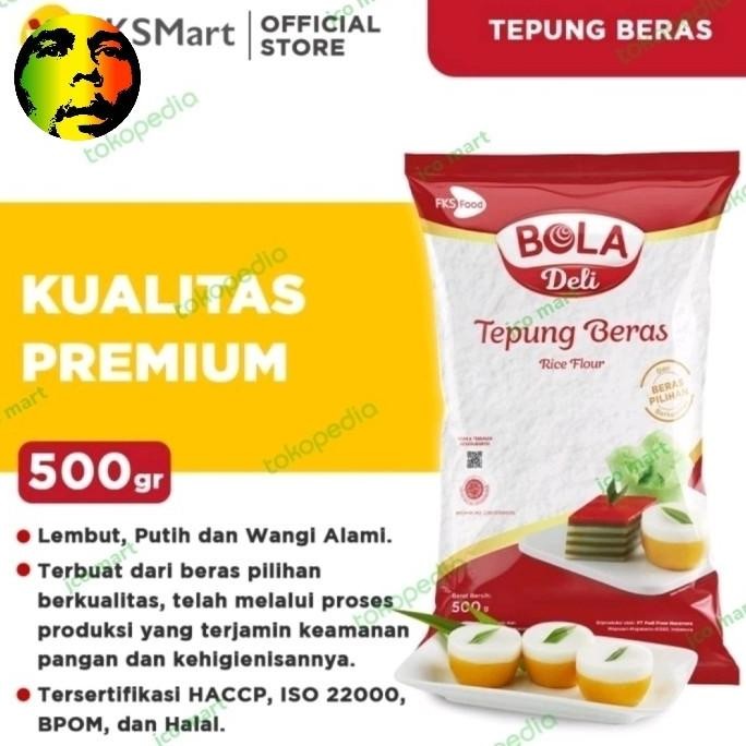 

Terlaris Bola Deli Tepung Beras 500G Bahan Bubuk