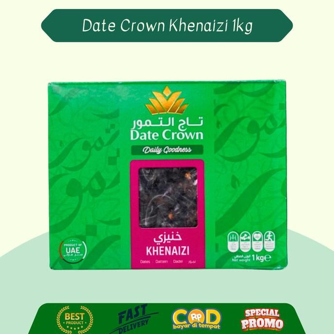 

Kurma Date Crown Khenaizi 1Kg Stok Terbaru