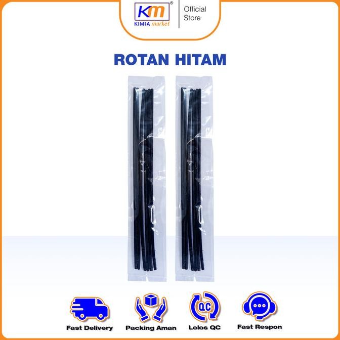 Rotan Reed Diffuser Hitam 12pcs