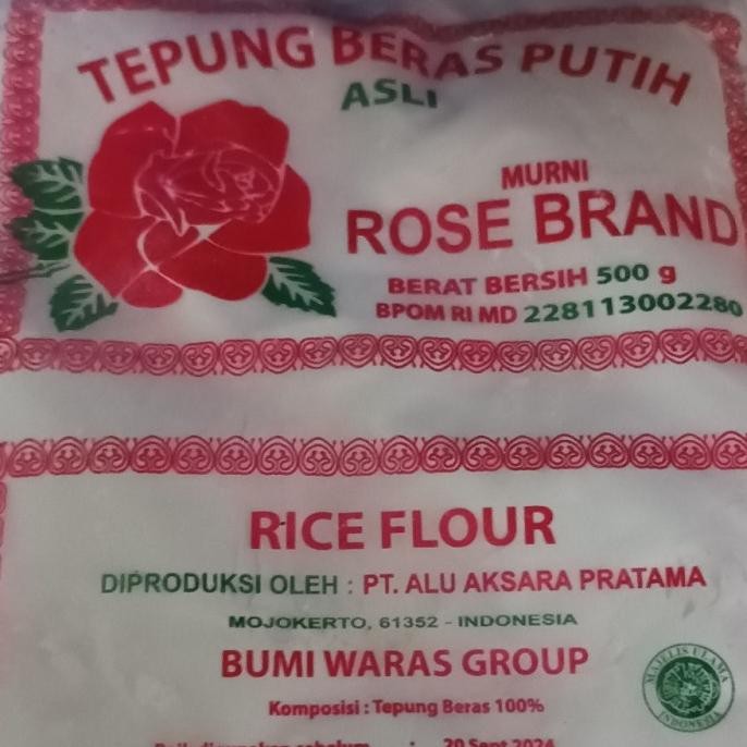 

Terlaris Tepung Beras Rose Brand