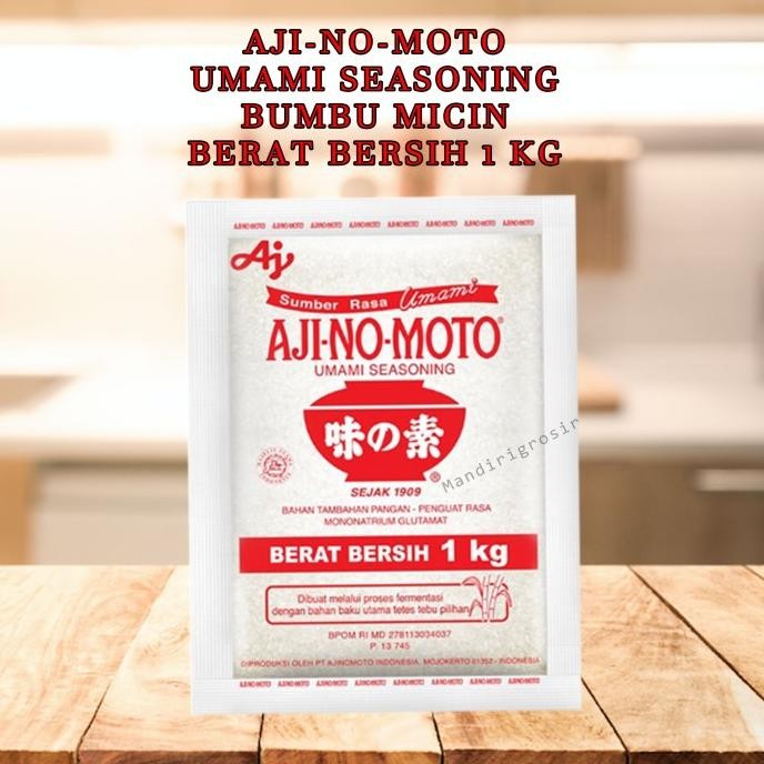 

Terbaru PENYEDAP RASA * AJINOMOTO * PENGUAT RASA * 1kg