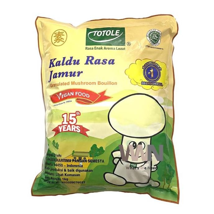 

Terbaru Totole Kaldu Jamur NON MSG 1KG / Vegan / Kaldu Jamur (HALAL)