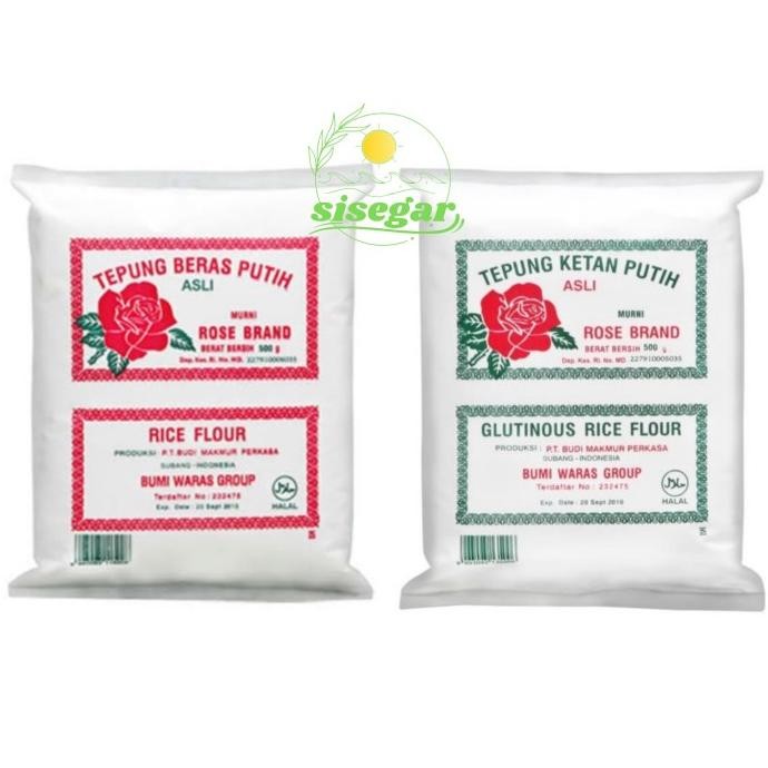 

Terlaris Tepung Beras Tepung Ketan Rose Brand