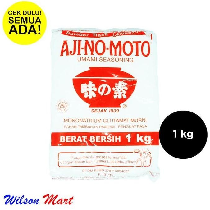 

Terbaru AJINOMOTO PENYEDAP RASA 1KG 1000 GRAM