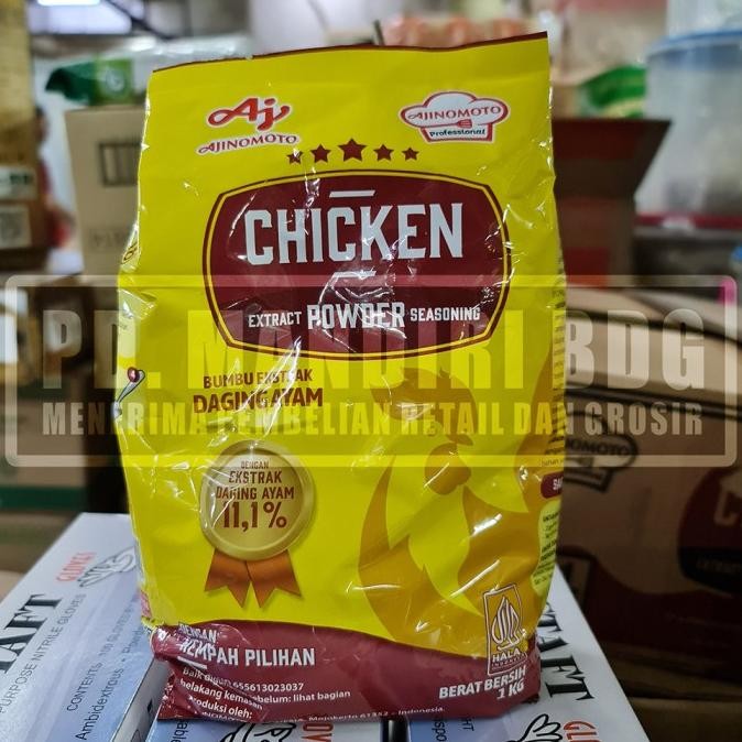 

Terbaru AJINOMOTO CHICKEN POWDER 1 KG