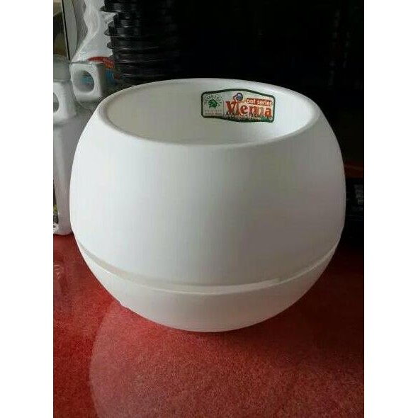 pot bola viena / pot plastik / vas bunga