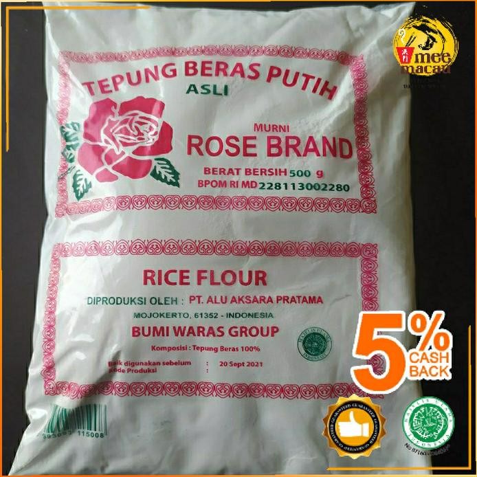 

Terlaris Tepung Beras Rose Brand 500 Gram