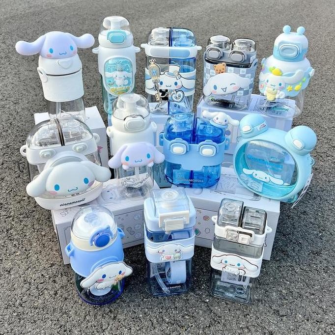 Botol Minum Anak Tritan Motif Cinnamoroll / Botol Anak Cinnamoroll