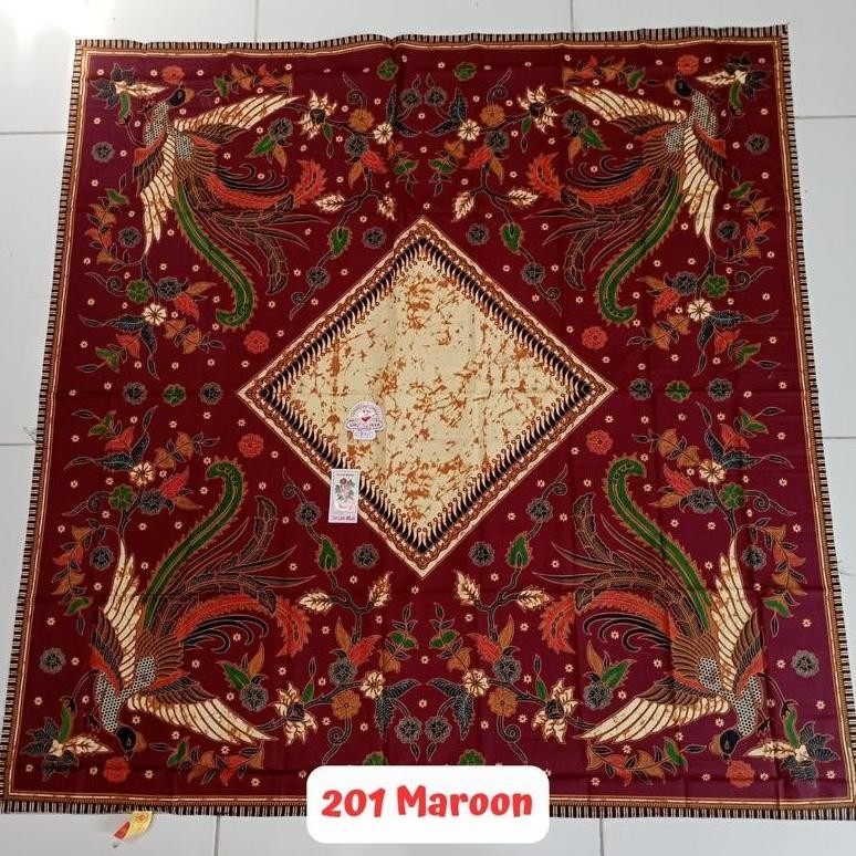 Taplak Meja Batik Campur/Acak | Bunga Seruni | Taplak Meja Kantor Sekolah Tamu Pertemuan Murah Tapla