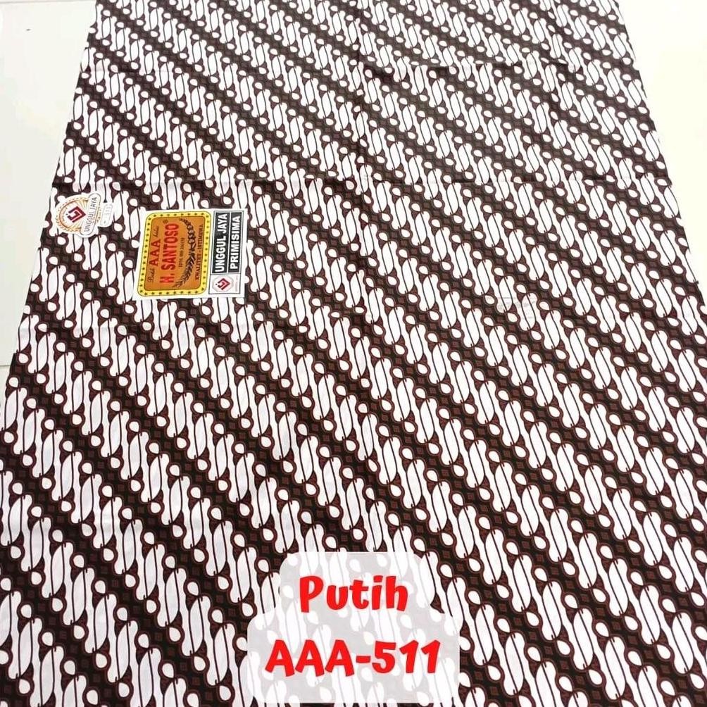 Part 1 Kain Batik H Santoso Aaa Unggul Jaya | Jarik Batik Sogan Gading Mas Hitam Tolet Promo