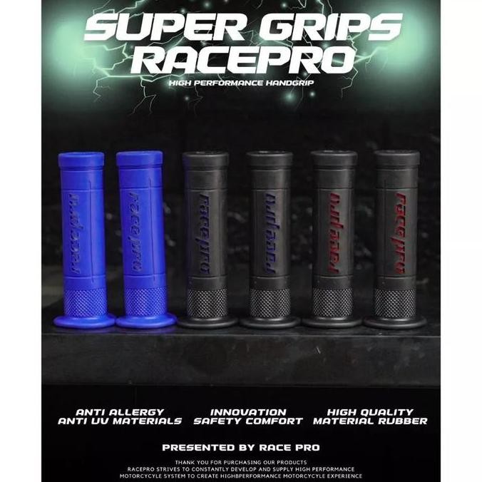 New Handgrip Racepro Handgrip Domino Original Vario Beat Scoopy Mio CBR R15 Vixion Handle Grip Motor