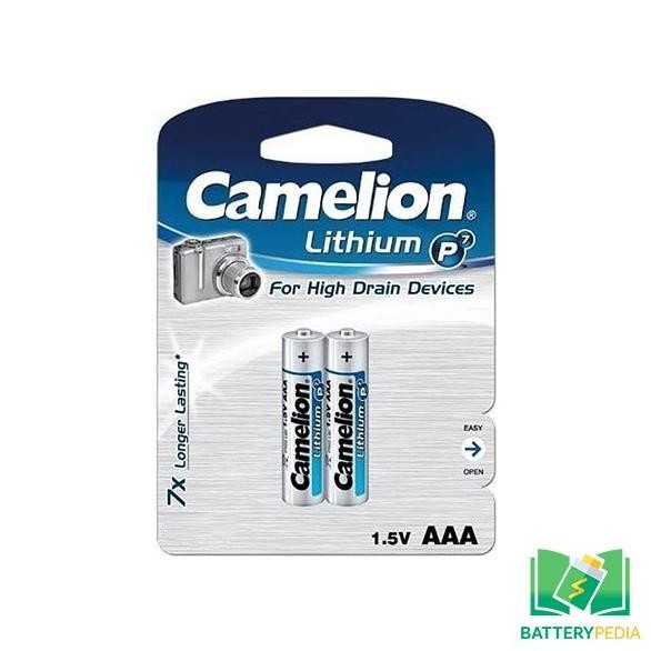 ready CAMELION BATERAI LITHIUM FR03 AAA 1.5V - 2PCS - LITHIUM BATERAI AAA A3