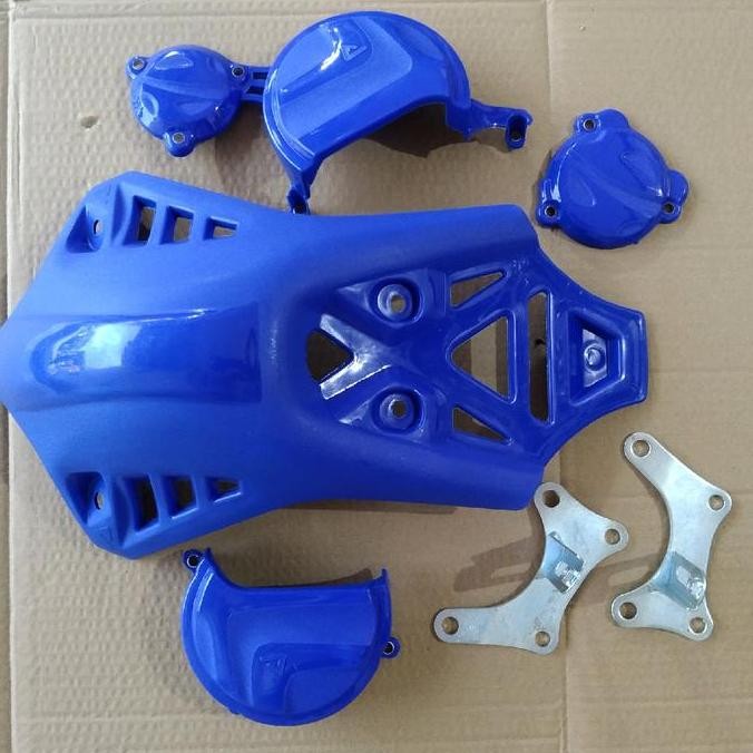 New Cover Tutup mesin klx 150 OLD  KLX 150 BF full set / cover engine klx bf full / frame guard klx 