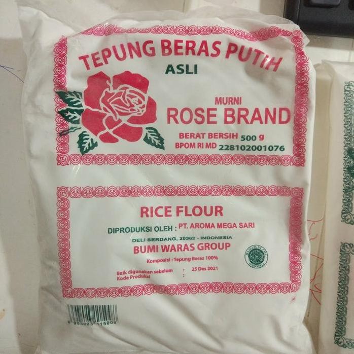 

Terlaris Tepung Beras Putih Rose Brand