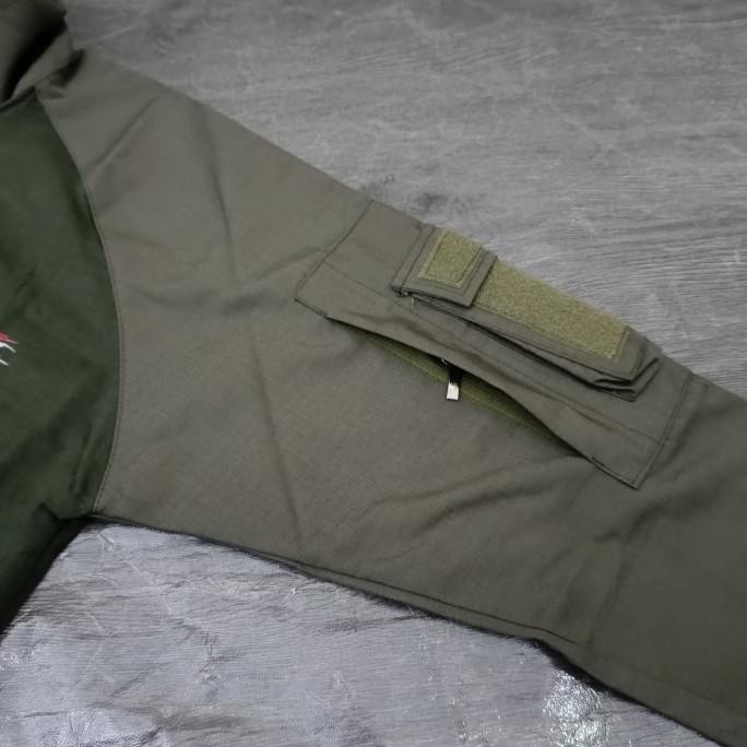 baru  Kaos Tactical Hijau BDU Brimob Untuk Indonesia / Kaos Tactical Brimob murah