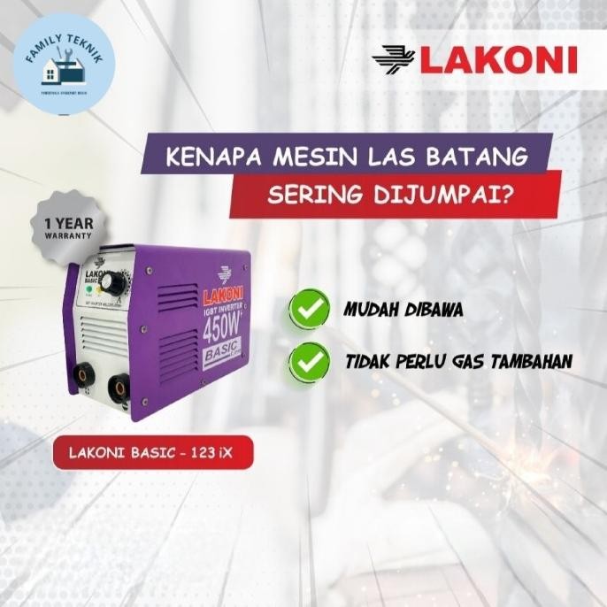 Mesin Las Lakoni 450 Watt 120 A / Trafolas Lakoni 450 Watt Mma120 A / Lakoni 450 Watt Mesin Las New 