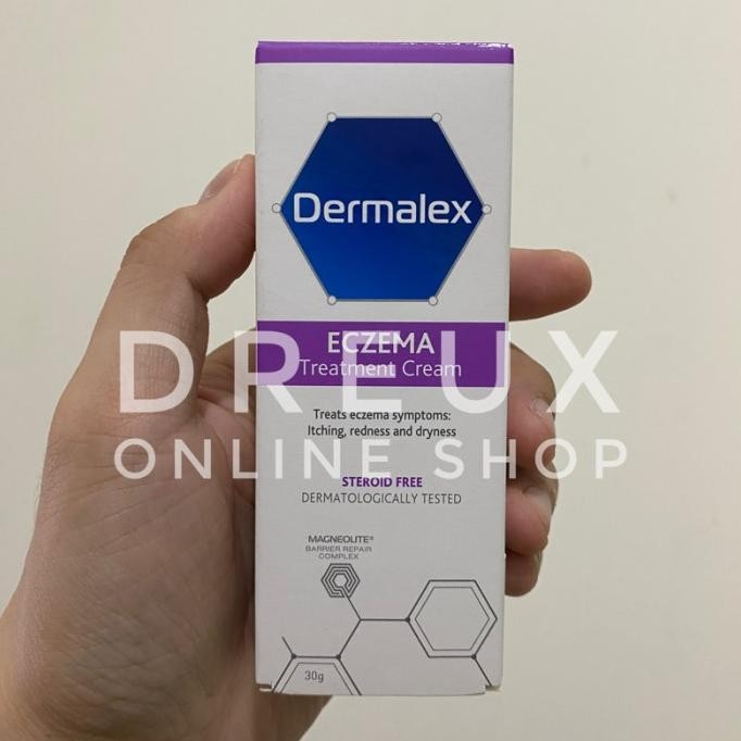 TERBARU - [IMPORT] DERMALEX Eczema Treatment Cream 30gr MADE IN BELGIUM