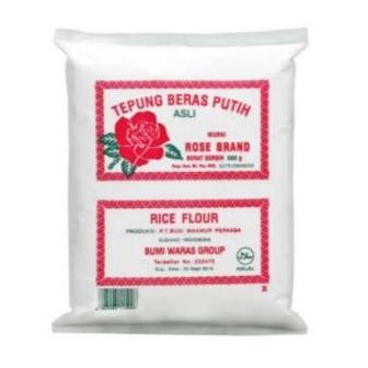 

Terlaris Tepung Beras Putih Rose Brand 500Gr