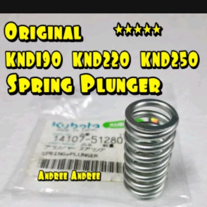 Knd 5B 65 Per Spring Plunger Kubota Knd5B Knd-5B Knd65 Knd-65 Original New Stok