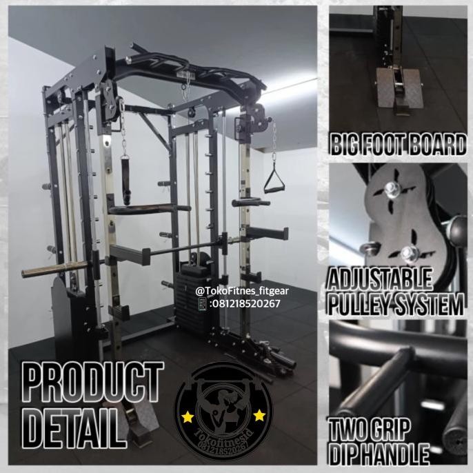 Sale Bodymaster Smith Machine  Bm-3080 Power Rack Functional Benc Press