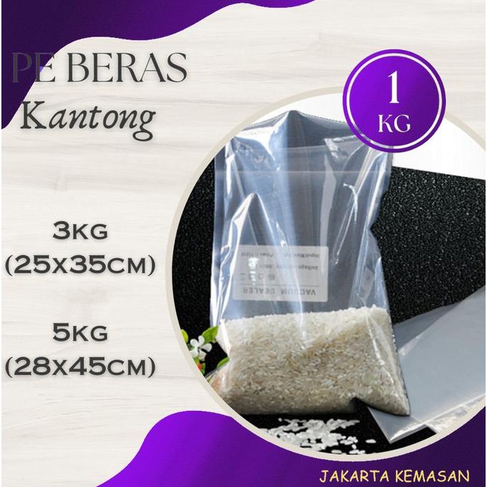 

Terlaris Plastik Pe Beras 3Kg 5Kg Tebal Gula Tepung Bingkisan