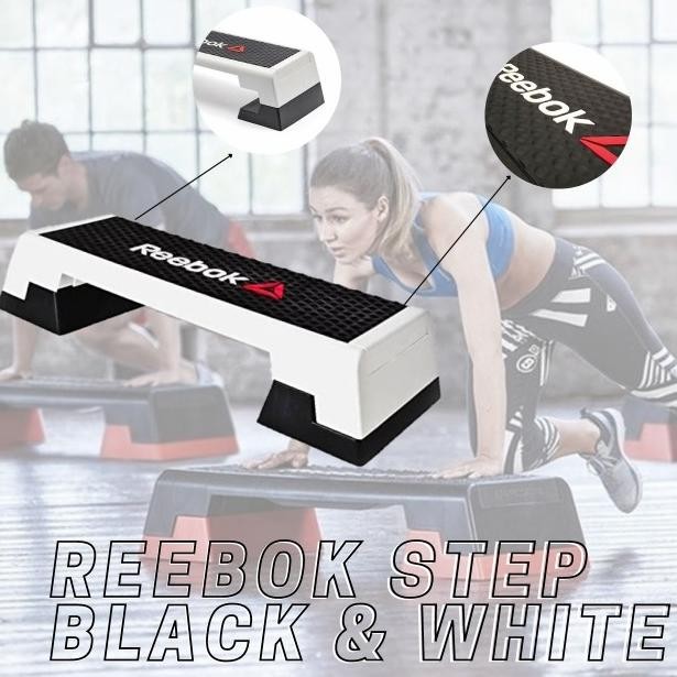 Murah Reebok Step Fitness Aerobic Black & White