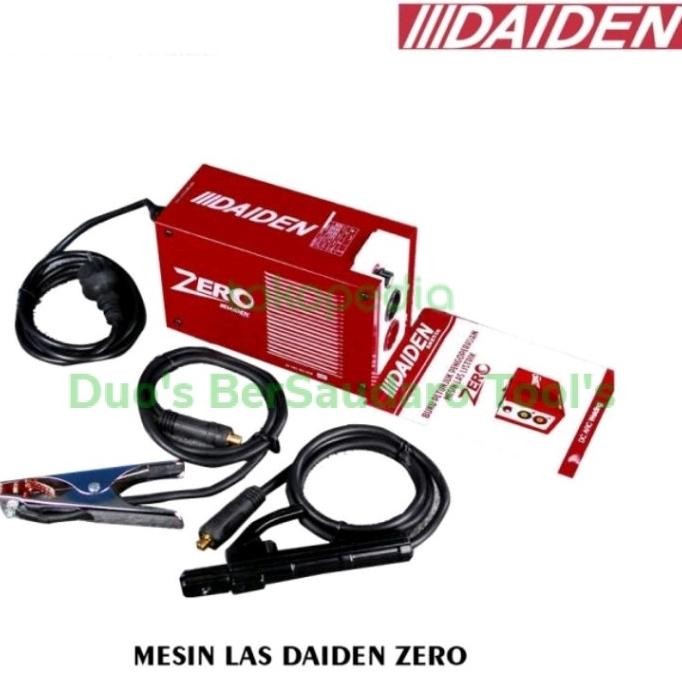 Daiden Zero Mesin Las Trafo Las Mmai 100A Zero 2,6 450 - 900 Watt 120A New Stok