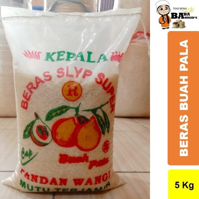 

Beras Cap Buah Pala (Pandan Wangi) - 5Kg/10Kg/20Kg/25Kg